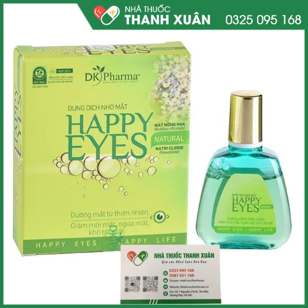 Dung dịch nhỏ mắt thảo dược Happy Eyes
